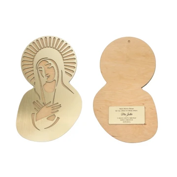 Ikona Matki Boskiej - Pamiątka Chrztu Świętego - DEW002