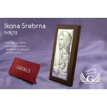IKONA SREBRNA BD573