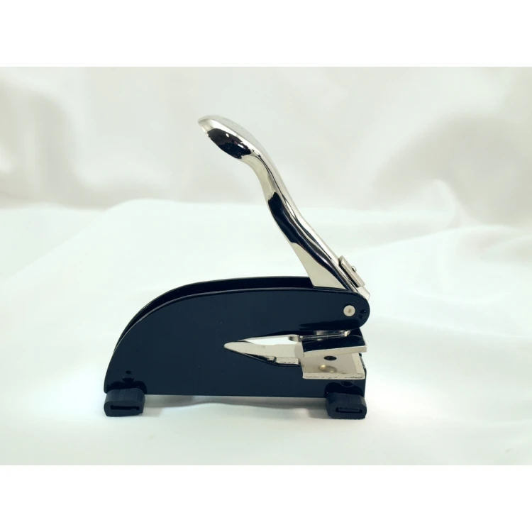 Suchy Stempel Just - odbicie prostokątne 27x52, okrągłe 40mm lub 50mm -  biurkowy z nóżkami
