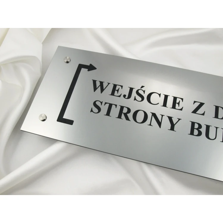 SZYLD NOTARIUSZA - kancelaria wejście - SZ024 - wym. 500x175mm