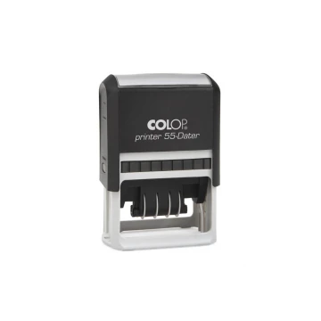 Datownik Colop Printer 55 - wym odbicia: 60x40mm - data cyfrowa, polska lub ISO - COL087