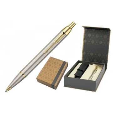 Długopis PARKER IM Brushed Metal GT z etui - PAR139-D-SWPAG