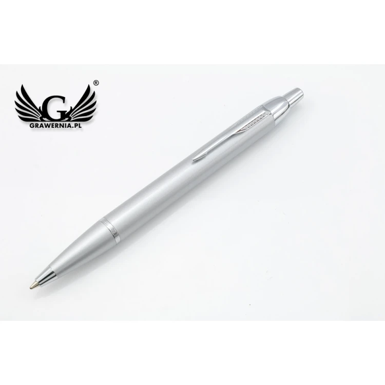 Długopis PARKER IM Srebrny CT z etui - PAR117-D-SWPAG