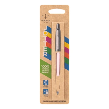 Długopis Parker Jotter BP60 Pastel różowy - rozmiar M (medium) - niebieski tusz - PAR248-D-JOT