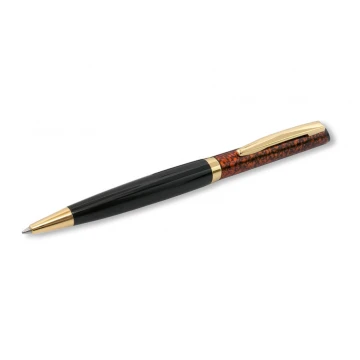 Długopis z pieczątką HERI Color Exclusive 6724 - marmurowy w etui - HER017
