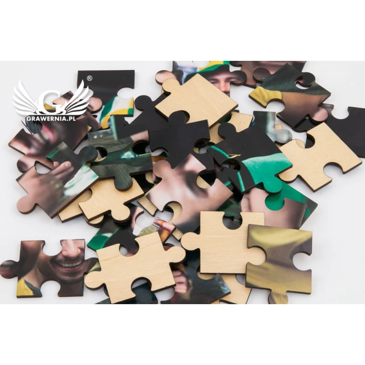 Fotopuzzle drewniane czyli puzzle z twoim zdjęciem - cyfrowy druk UV - wymiar 289x206mm - PZD004