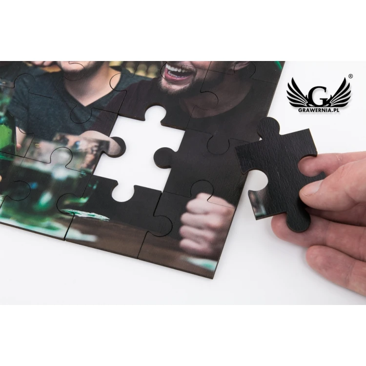Fotopuzzle drewniane czyli puzzle z twoim zdjęciem - cyfrowy druk UV - wymiar 289x206mm - PZD004