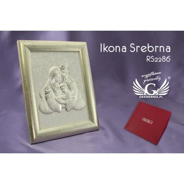 IKONA SREBRNA RS2286