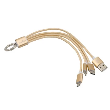 Kabel USB 3 w 1 Toronto - dowolny grawer - BP95