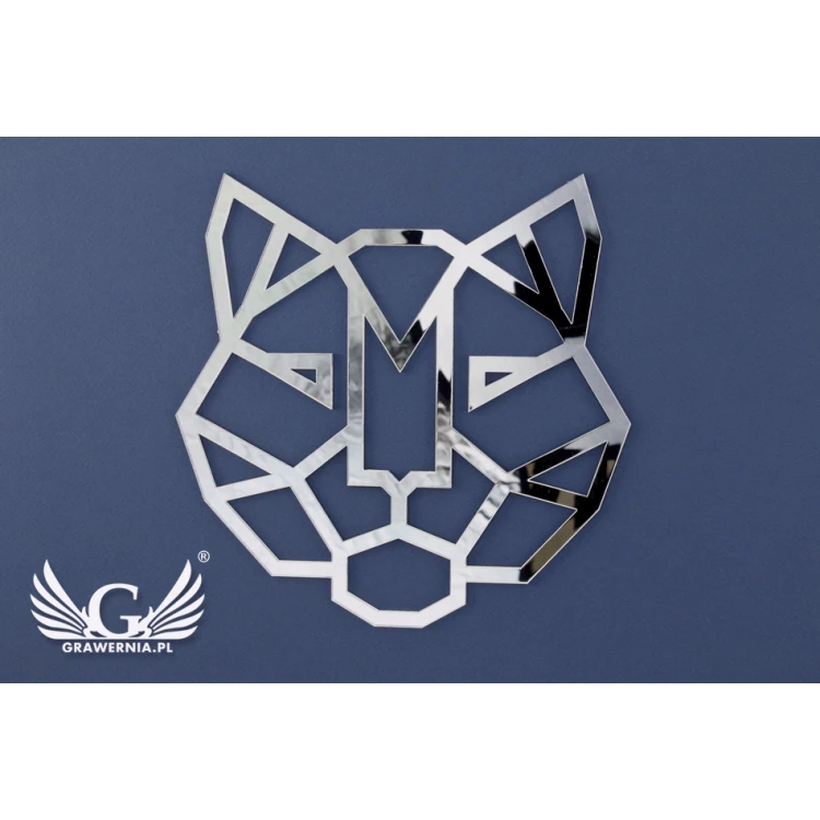 Lustro dekoracyjne akrylowe - TYGRYS - LDK004