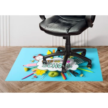 Mata ochronna pod fotel lub krzesło z dowolną grafiką, fotografią - wym: 120x75 cm - MOF012