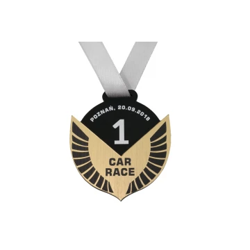 Medal Premium - Car Race - wymiary: 58x62mm - MGR070