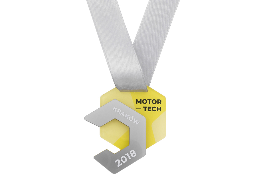 Medal Premium - Motor-Tech - wymiary: 70x82mm - MGR076