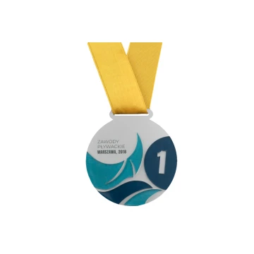 Medal Premium - Pływactwo - średnica: 70mm - MGR069