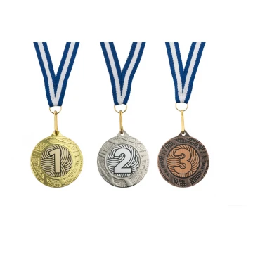 Medale metalowe z grawerowanym emblematem - średnica 40mm - ME0140