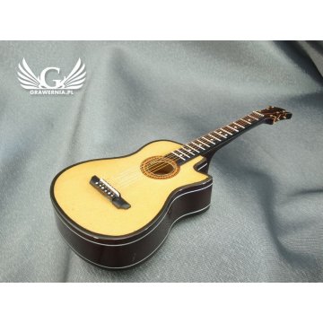 Mini gitara akustyczna z pozytywką - model MGT3