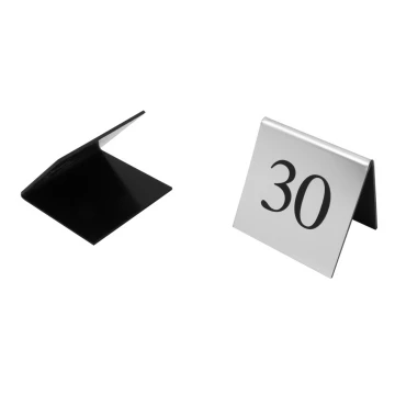 Numeracja na stoliki - wzór NS004 SILVER