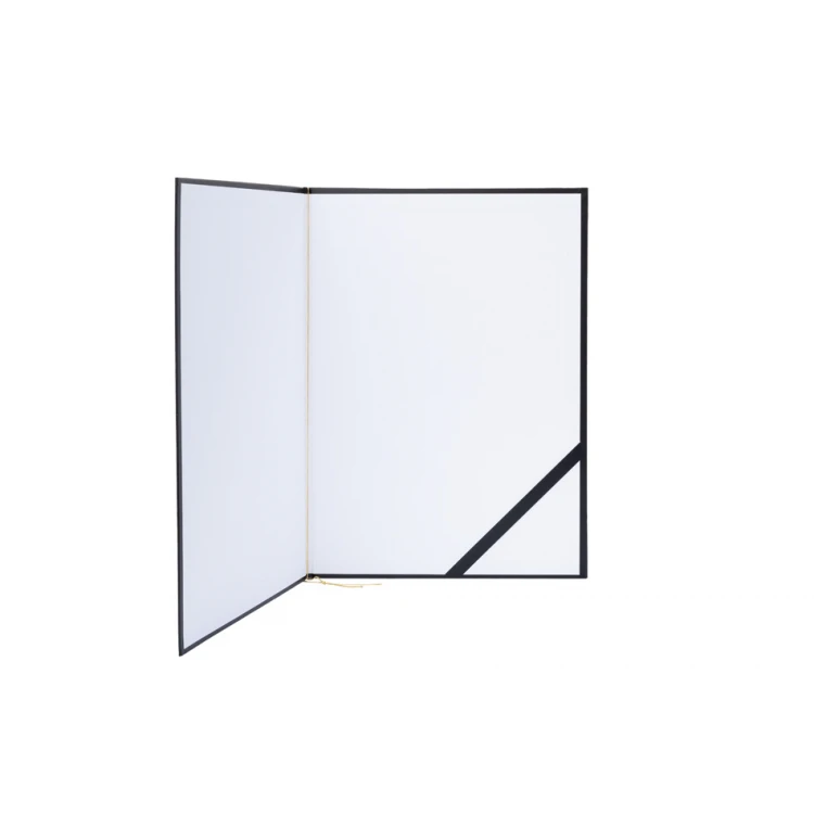Okładka na dyplom Standard - czarna - dowolny nadruk UV - ET050