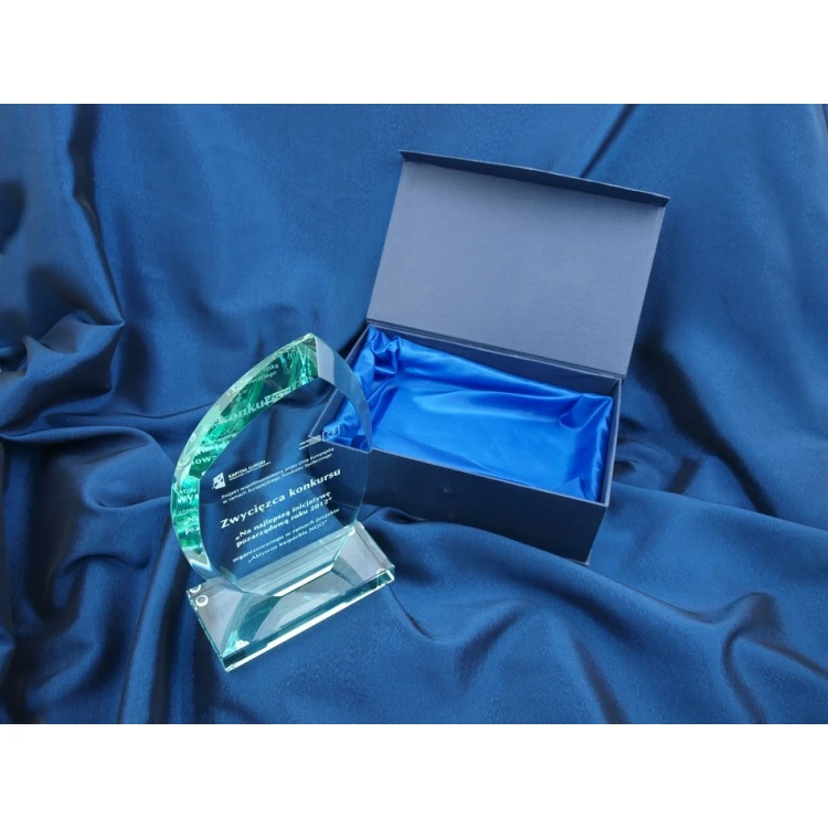 Trofeum szklane w etui - INES