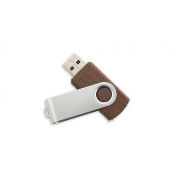 PENDRIVE Twister Walnut 8GB USB 2.0 z Twoim dowolnym logo lub tekstem 