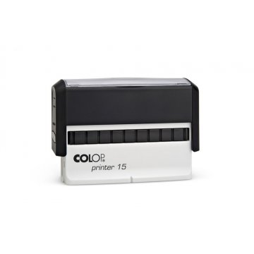 Pieczątka samotuszująca COLOP Printer 15 - wymiar płytki tekstowej: 69x10mm - COL056