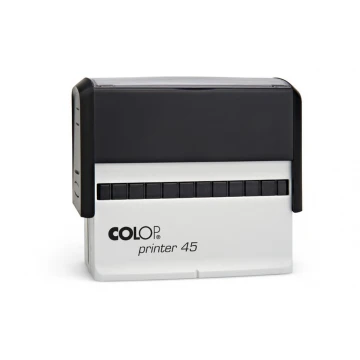 Pieczątka samotuszująca COLOP Printer 45 - wymiar płytki tekstowej: 82x25mm - COL060