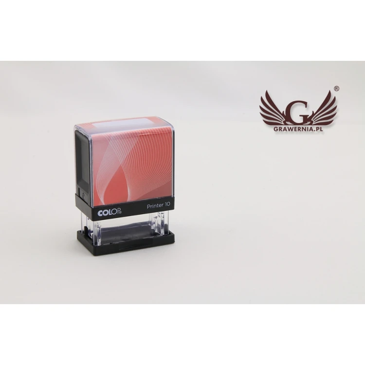 Pieczątka samotuszująca COLOP Printer 10 - wymiar płytki tekstowej: 10 x 27mm