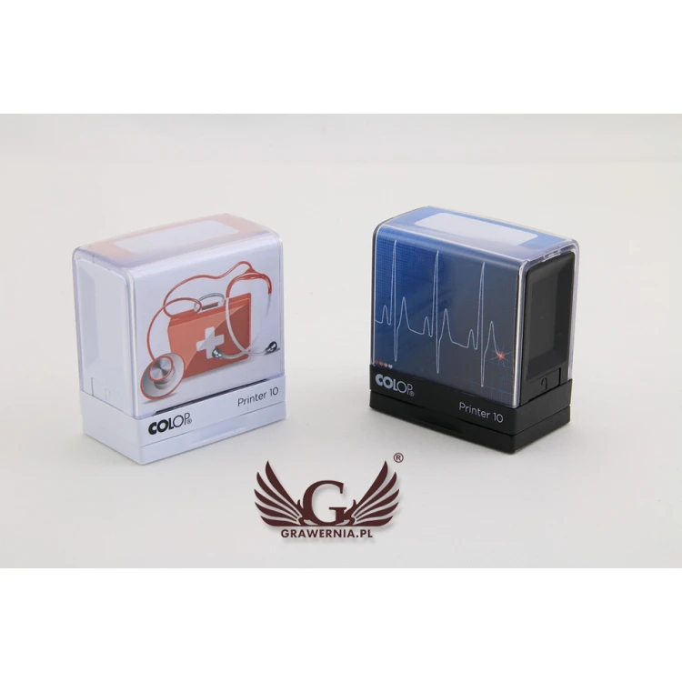 Pieczątka samotuszująca COLOP Printer 10 - wymiar płytki tekstowej: 10 x 27mm
