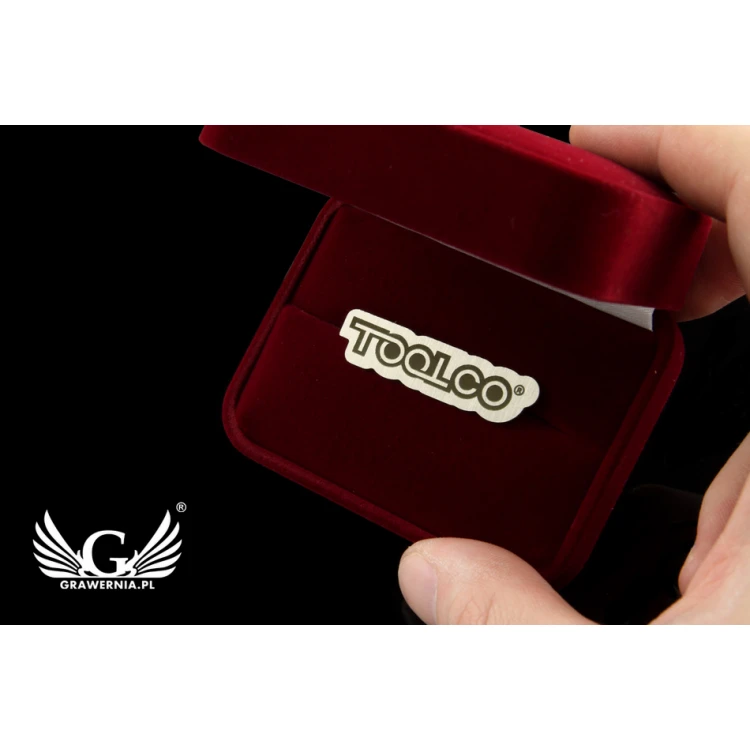 Pinsy metalowe z Twoim logo - wym. 42x10mm - PS017 