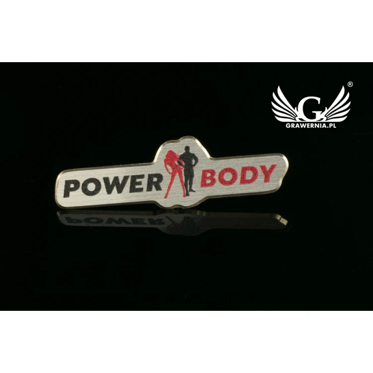 Pinsy metalowe z Twoim logo - wym. 36x10,7mm - druk UV - PS026