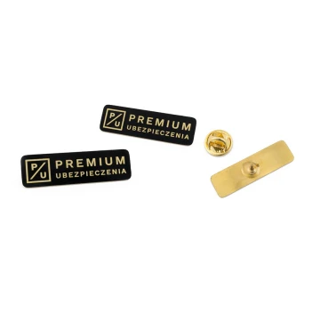 Pinsy metalowe z Twoim logo - wymiary: 35x10mm - PS037