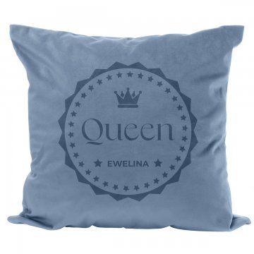 Poszewka na poduszkę z grawerem - Queen - PNP019