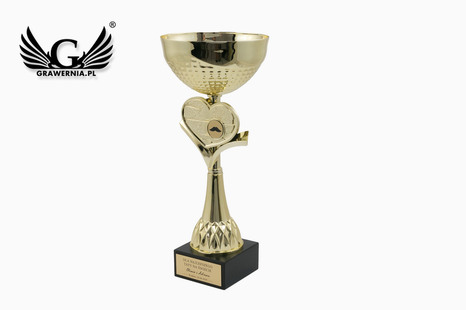 Puchar Howard - złoty - Prezent dla Taty - P8344A