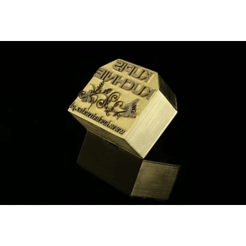 STEMPEL do wypalania logotypu na gorąco - wymiary matrycy: 33x27mm - LASER 