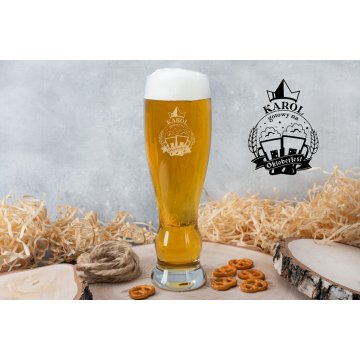 Szklanka na piwo z grawerem - Oktoberfest - SP017