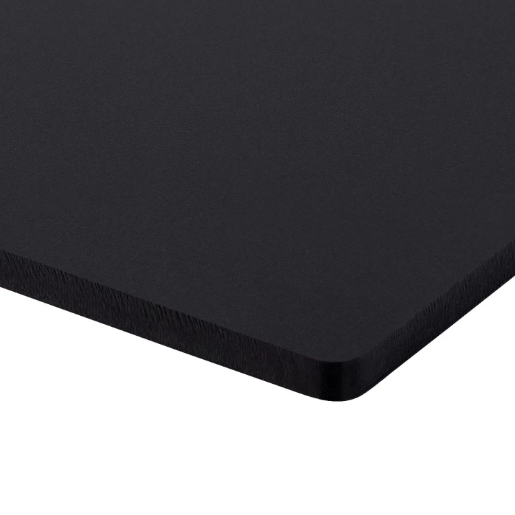Toaleta dla personelu - tabliczka z pismem Braille'a - czarny matowy akryl - wym. 210x100mm - TAB596