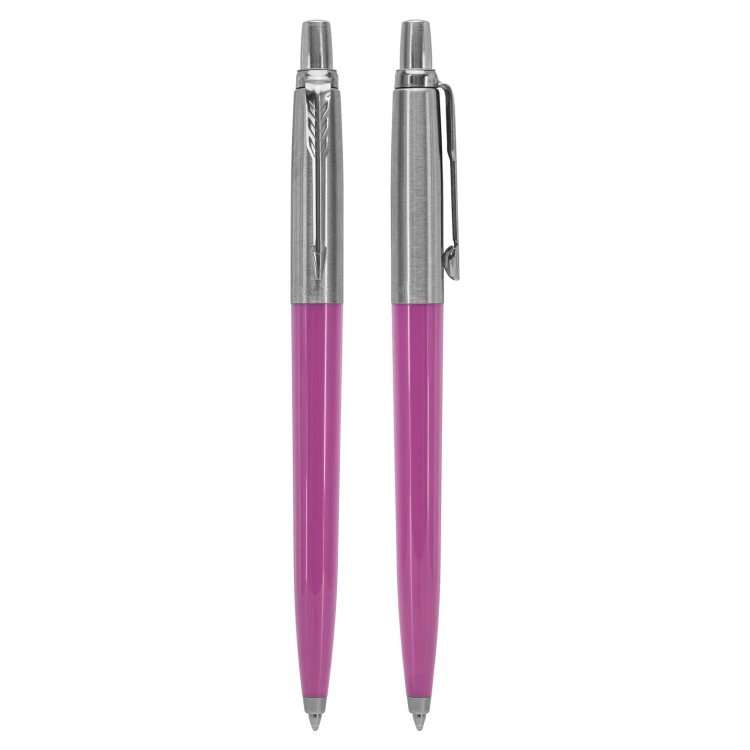 Długopis Parker Jotter Originals BP60 Magenta CT - rozmiar M (medium) - niebieski tusz - PAR243-D-JOT