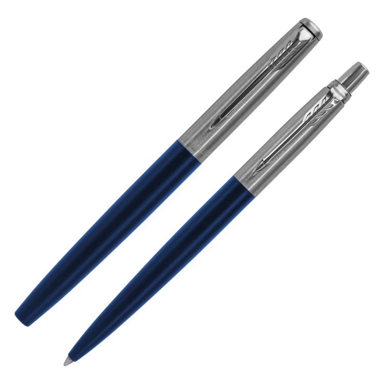 Zestaw Parker pióro wieczne + długopis Jotter Royal Blue CT - rozmiar M (medium) - PAR239-DUO-PRO