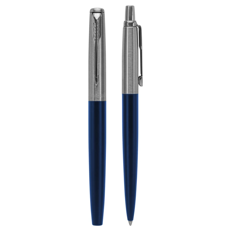 Zestaw Parker pióro wieczne + długopis Jotter Royal Blue CT - rozmiar M (medium) - PAR239-DUO-PRO