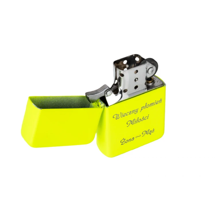 Zapalniczka Tasman Neon Yellow - TAS004
