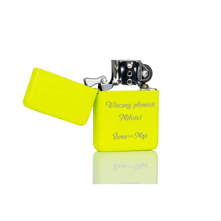 Zapalniczka Tasman Neon Yellow - TAS004