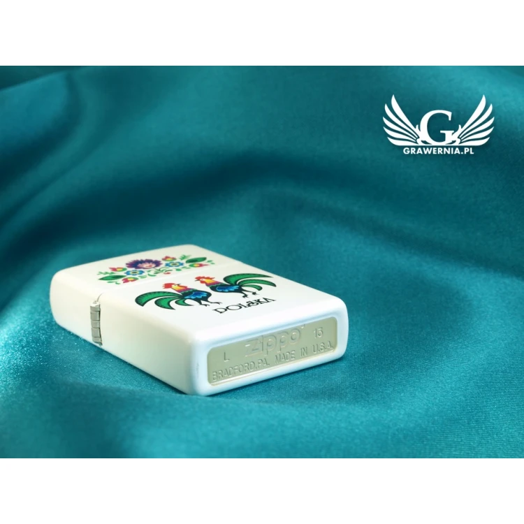Zapalniczka ZIPPO Folklor White Matte - ZIP006